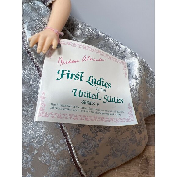 Madame Alexander First Lady Mary Mc Elroy Doll 14" Series IV In Original Box Wit - Picture 3 of 6